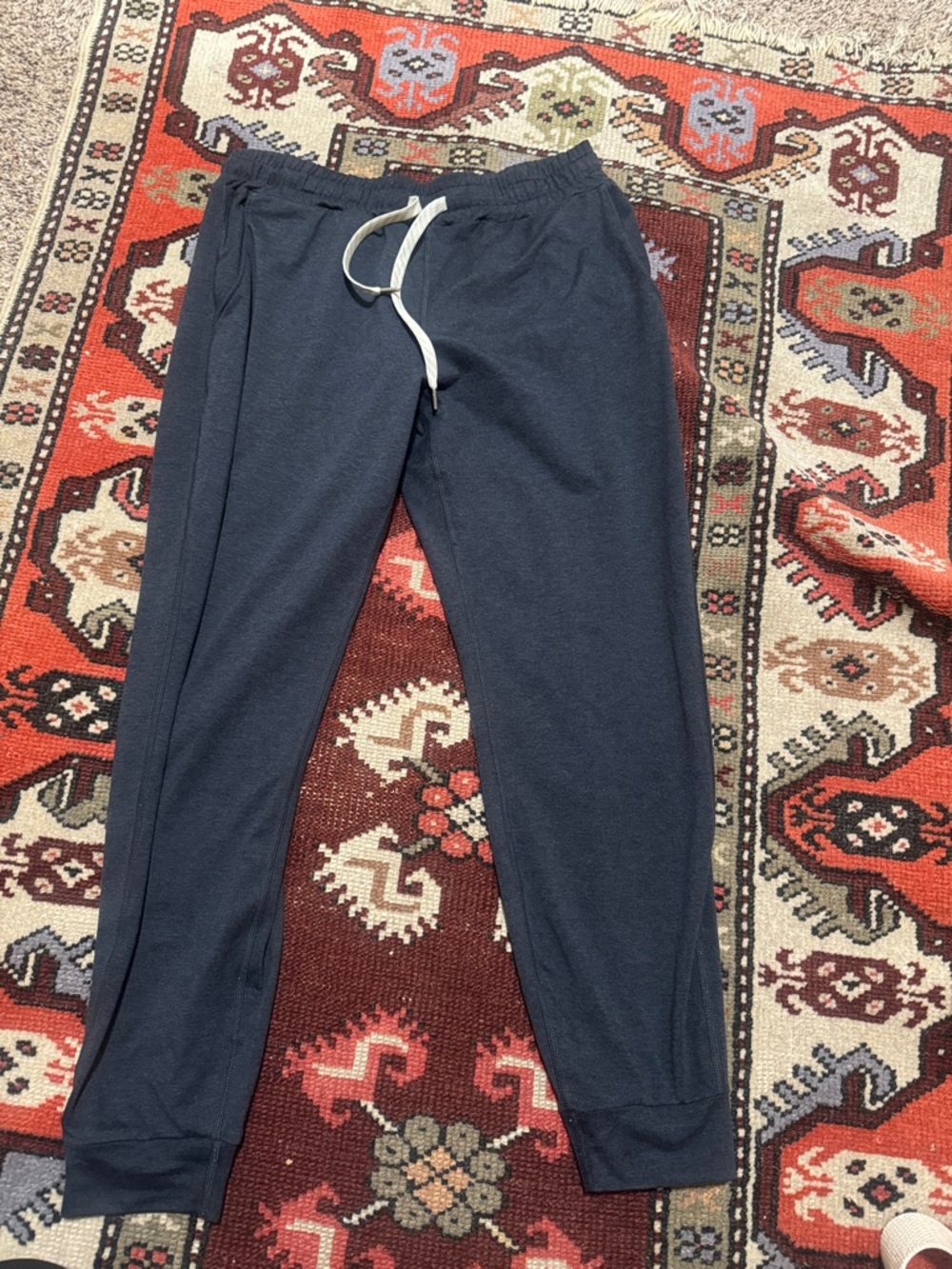 Vuori dark blue Drawstring Jogger Sweatpants